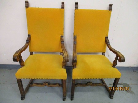 6588 - 2 x kreslo 1930 OK stav  -   PRODANO